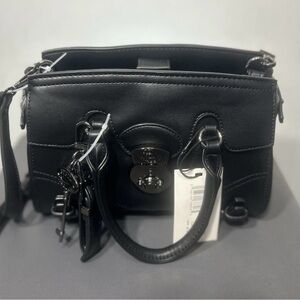 Steve Madden Black Satchel Bag
